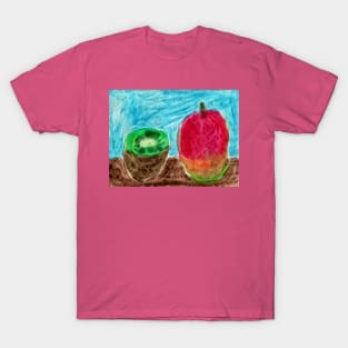 Kiwi Fruit and Mango T-Shirt